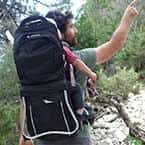Baby carrier backpack