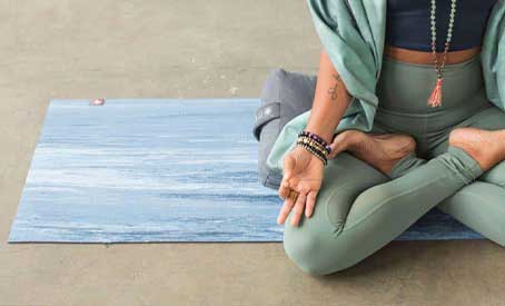 Cleaning of yoga mat