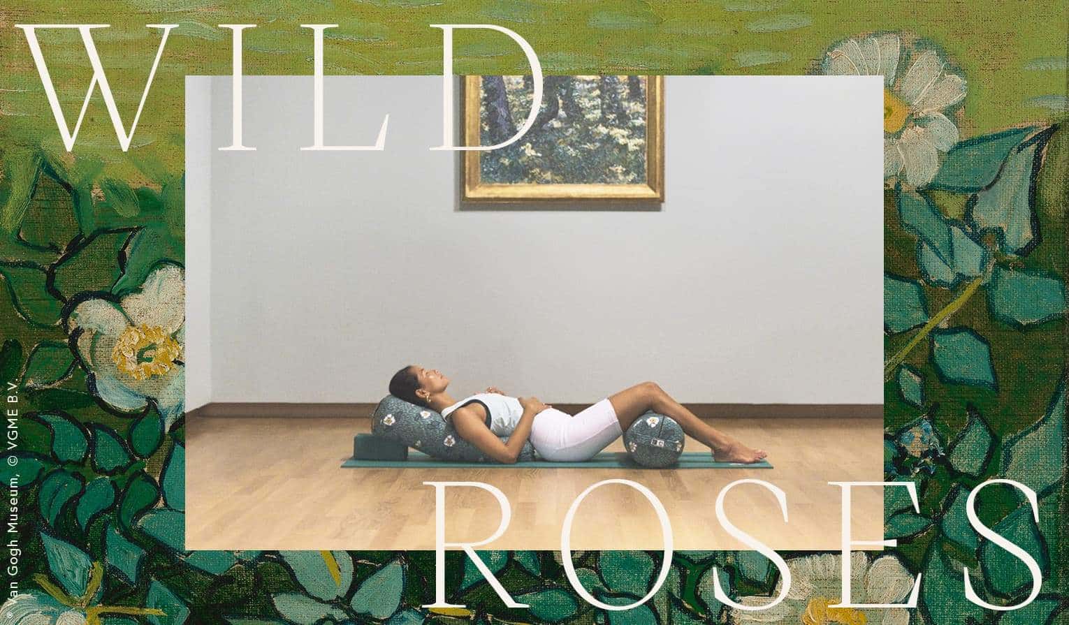 Manduka Van Gogh yoga collection - Wild roses